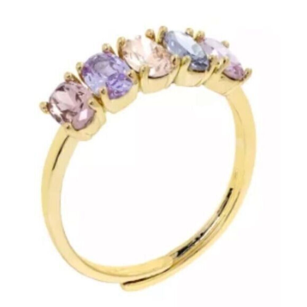 Savvy Cie Amethyst Ring July Birthstone